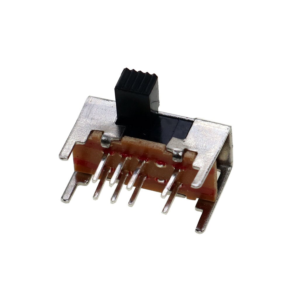 100pcs Micro Switch Interruptor On-Off Mini Slide Switch 8pin 3 Position Toggle Switch Handle Power Switch: B