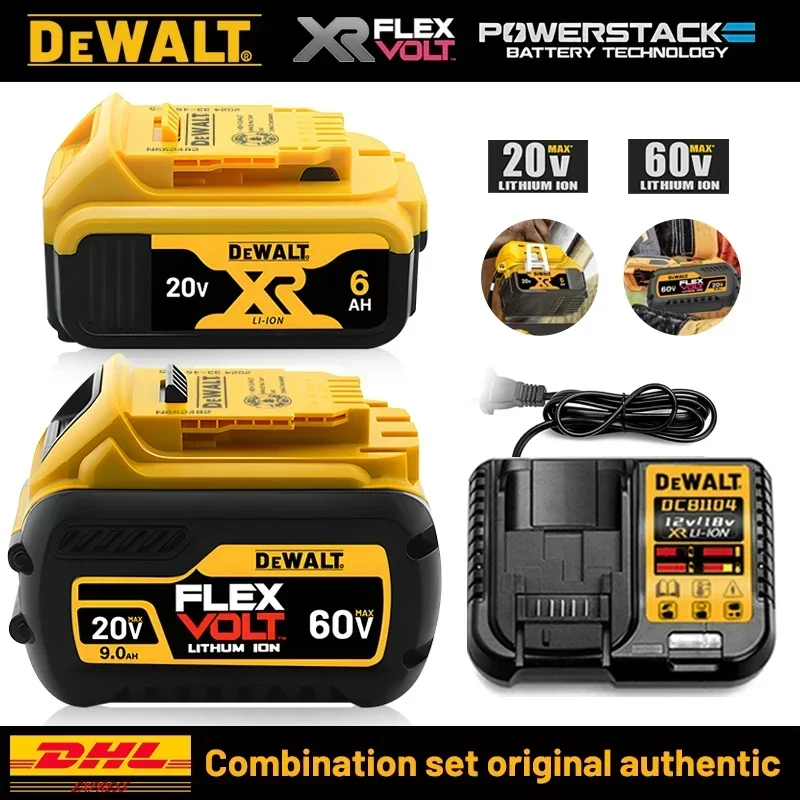 100% original DEWALT 20V battery, dewalt power tool DCB606, DCB205，DCB206，DCBGene，DCB200 MAX，20V，60V， 6AH,9AH,dewalt batteries