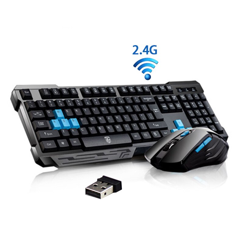 Wireless Gaming Keyboard And Mouse kits Gamer Keycaps Keyboard USB For Ipad Computer PC Laptop Keyboard mouse sets gamer kits