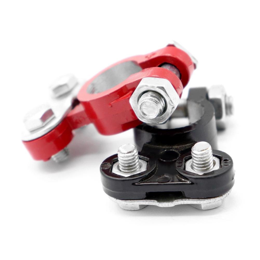 1 Pair Universal Positive Negative Car Battery Terminals Clamp Connector Auto Boat Truck 6V and 12VBattery Terminal Clamp Clip