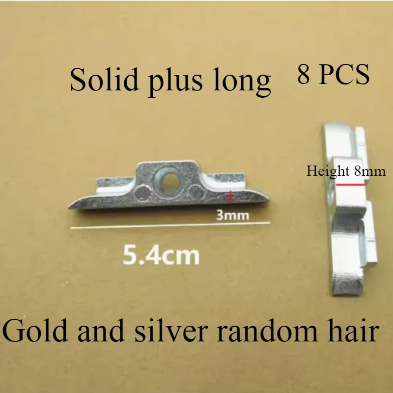 1 st fönsterlås av plaststål, svängstångslåsblock, spänne för dörr och fönsterbeslag: Blå