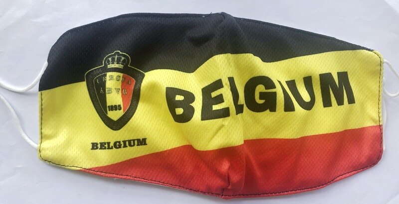 Voetbal Souvenirs Voetbal Masker Duitsland Ltaly Nederland Spanje Ijs Zijde Maskers Voetbal Masker: Grijs
