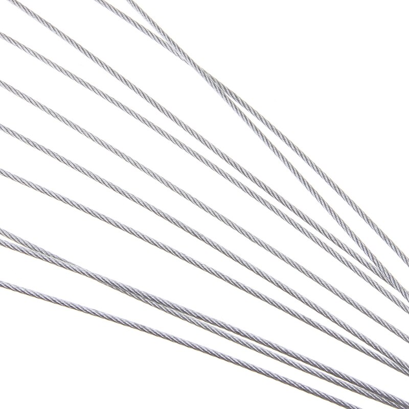 10PCS Pull Tight Wire Seals Locks Security Aviation Steel Wire Cable Seals C90A