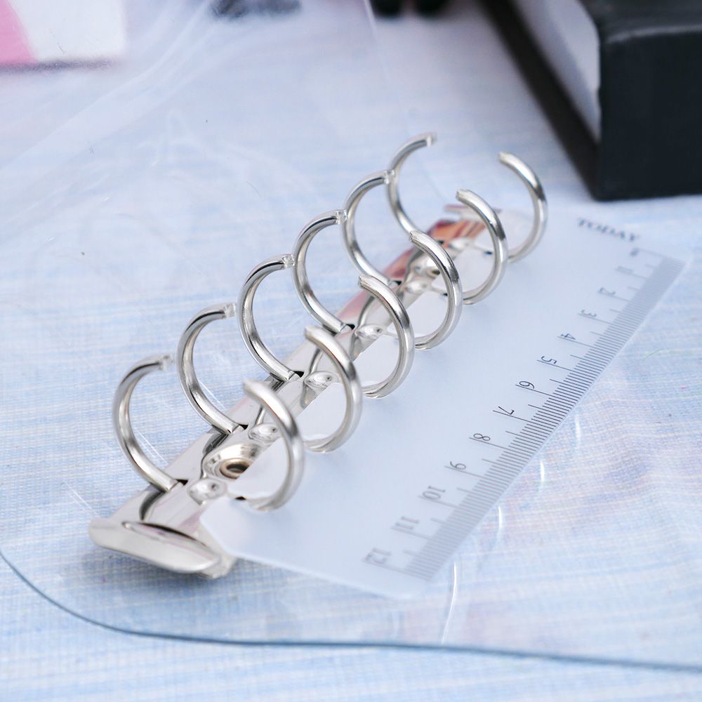 PVC Transparent Spiral Agenda Traveler Journal Notebook Sheet Shell School DIY 6 Holes Binder Diary Planner Cover A5 A6 A7