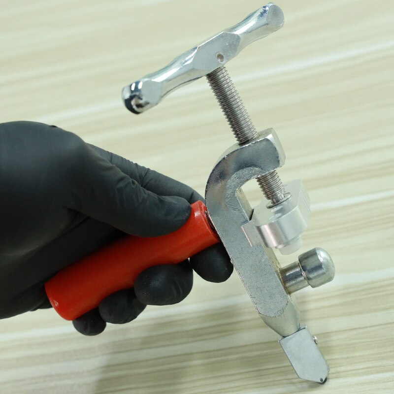 2-In-1 Glass Cutter Tile High-Strength Easy Glide Thick Glass Cutter Cutting Tool With Handle Home Floor Decoration