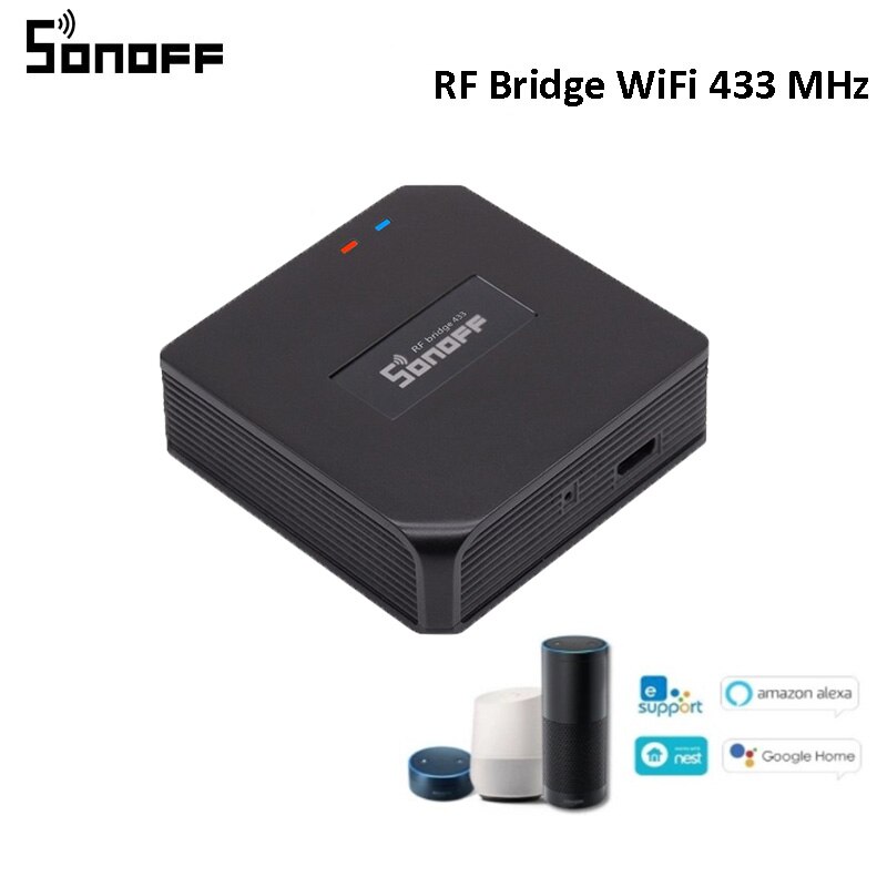 Sonoff RF Brug WiFi 433 MHz Vervanging Smart Domotica Universele Schakelaar Intelligente Domotica Wi-Fi Afstandsbediening RF Controller