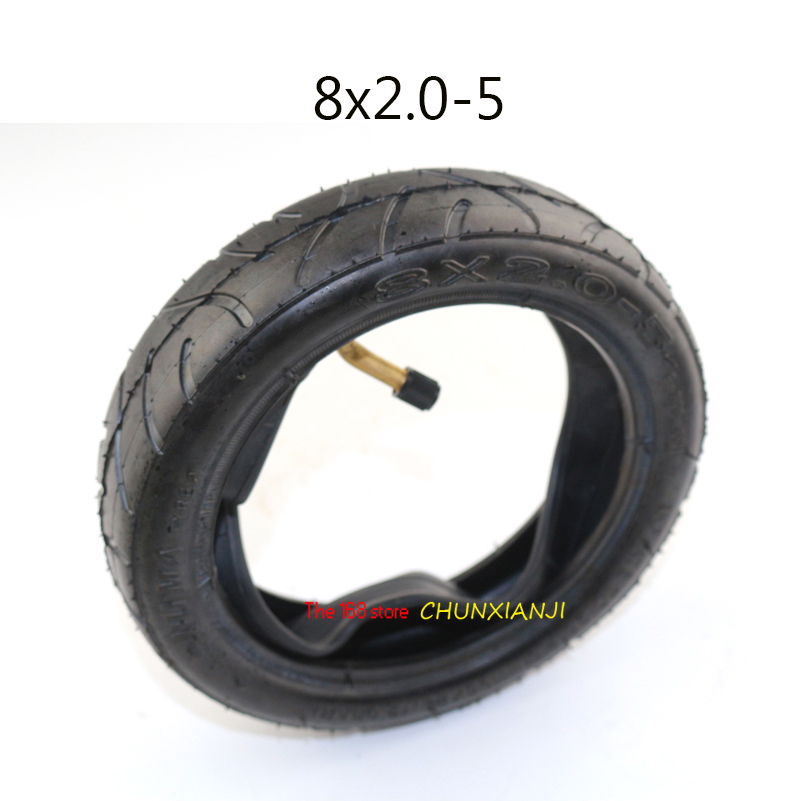 Neumático de tubo interno de 8x2, 0-5 de para patinete eléctrico, carrito de bebé, 8 pulgadas, 8x2, 00-5