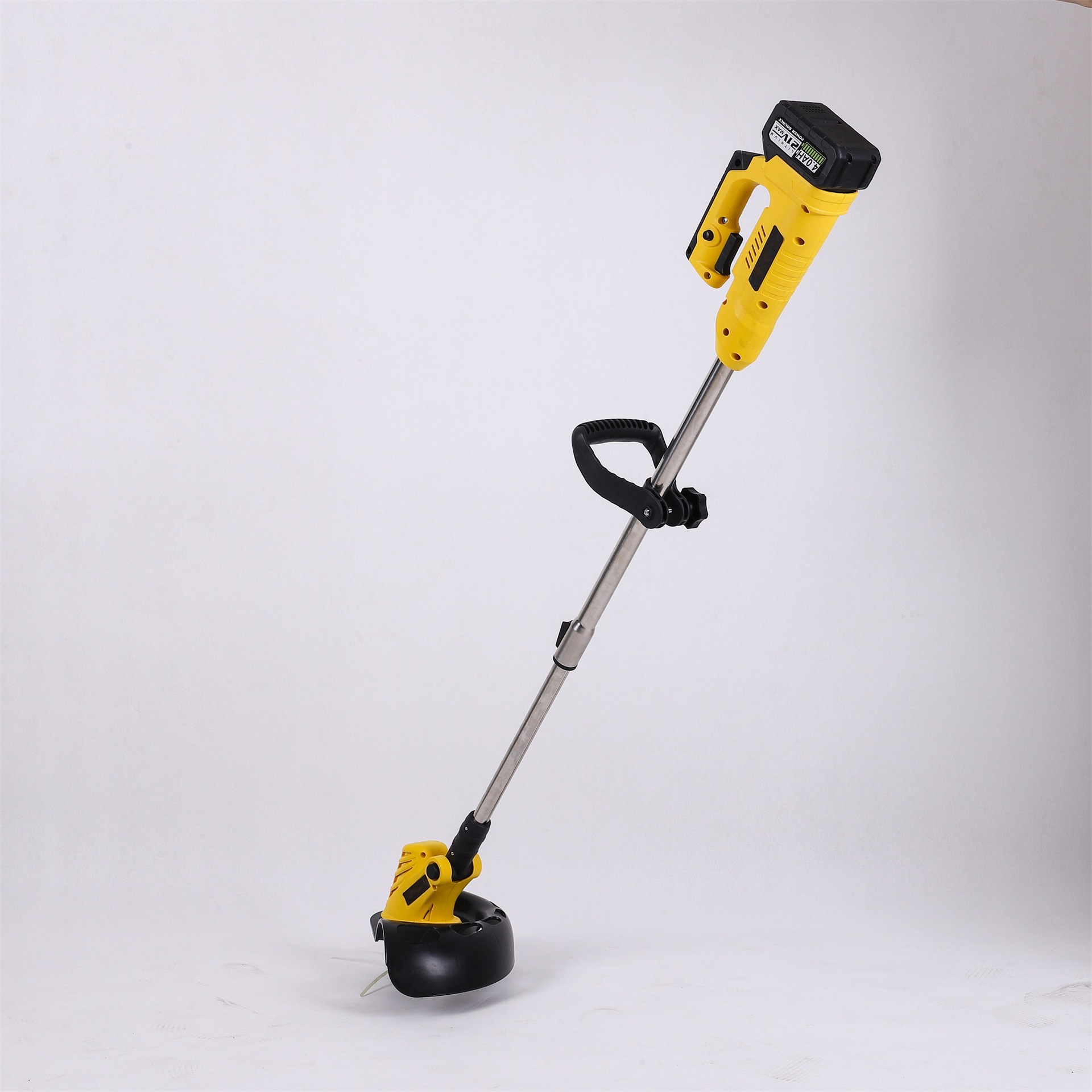 Apto para dewalt 20v motor elétrico sem escova cortador sem fio capinador doméstico recarregável para jardim gramado aparar ferramentas de poda