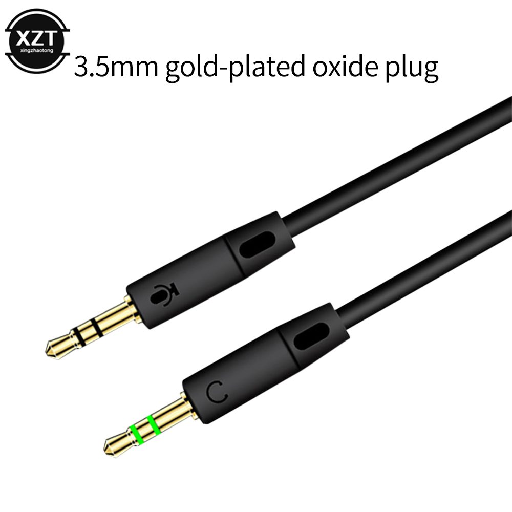 2 in 1 Male To Female Aux Audio Cable Y Splitter Cable 3.5mm MP3 MP4 Stereo Plug Adapter Jack For Headphone Computer Cable