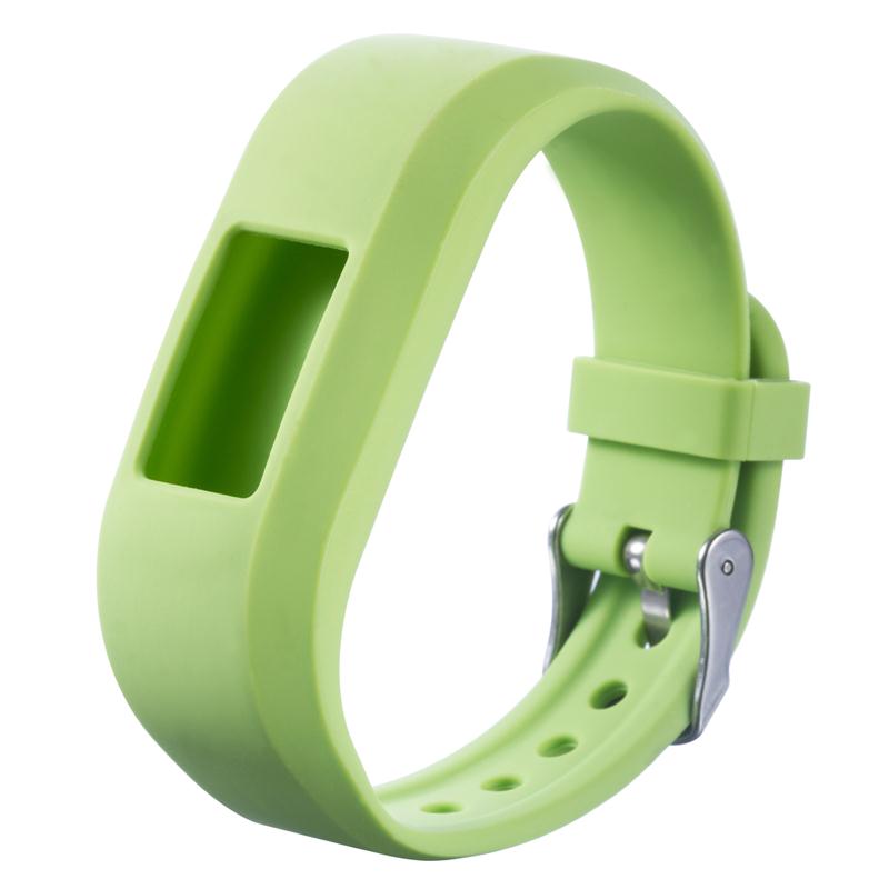 Per Vivofit JR cinturino cinturino cinturino di ricambio in Silicone per Garmin VivofitJR 2/JR2 Smart Wristband cinturini sportivi per bambini: Green