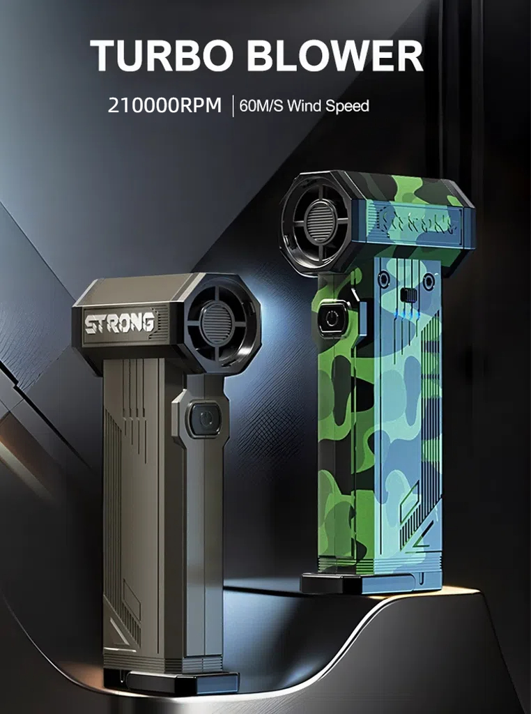 Turbo Jet Blower 210000RPM Powerful Air Blower Brushless Motor 350g Thrust Turbo Fan 8000mAh Souffleur Air Puissant Car Blower