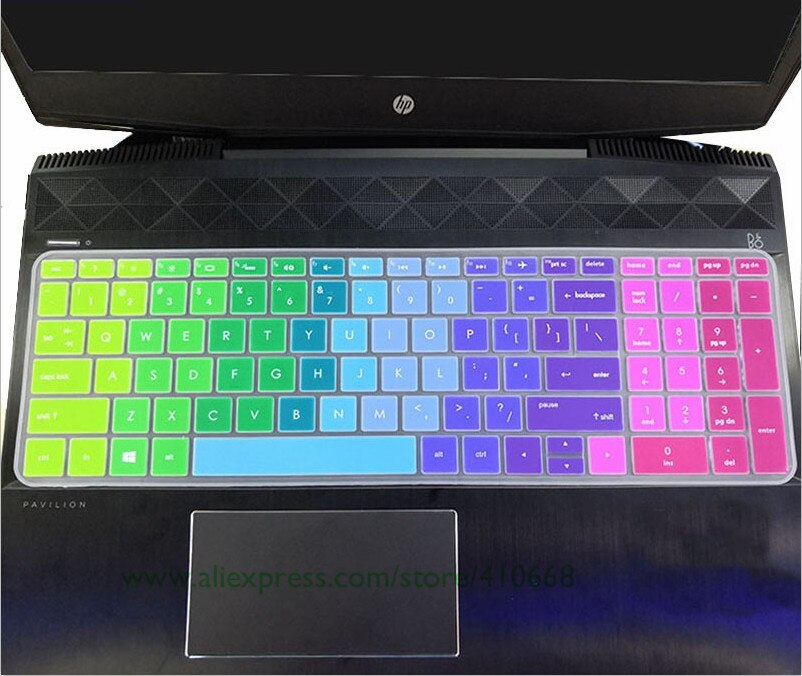 For HP Pavilion Gaming 16 16-A0013tx 16-a0056TX 16 16.1 inch Silicone Notebook Laptop Keyboard Cover Skin Protector Film