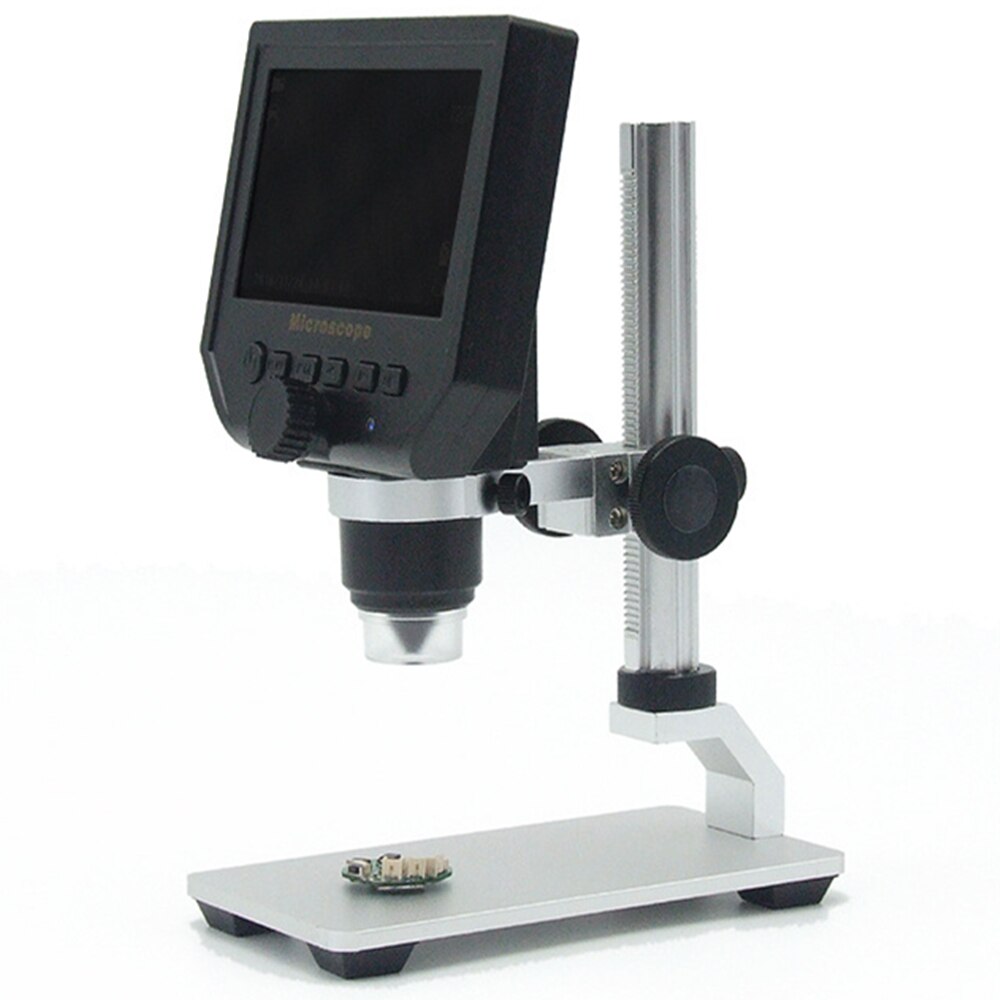 Digital Microscope 1-600X Continuous Magnification 4.3 Inches HD OLED Display 3.6 MP CCD With Built-in Chargable Lithium Battery