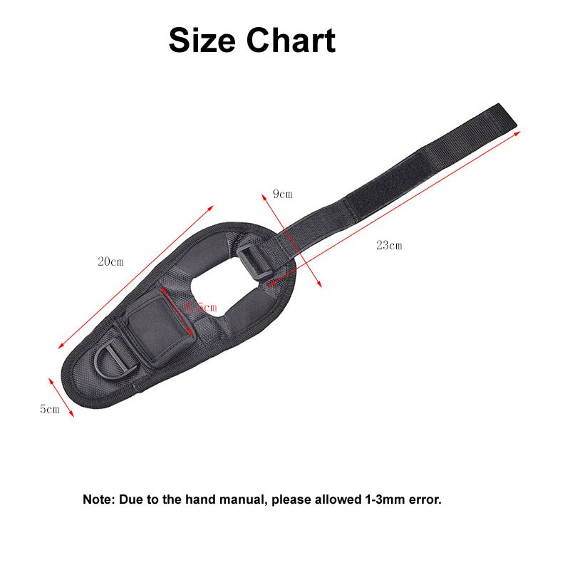 Underwater Scuba Diving Dive LED Torch Flashlight Holder Soft Black Neoprene Hand Arm Mount Wrist Strap Glove Hand