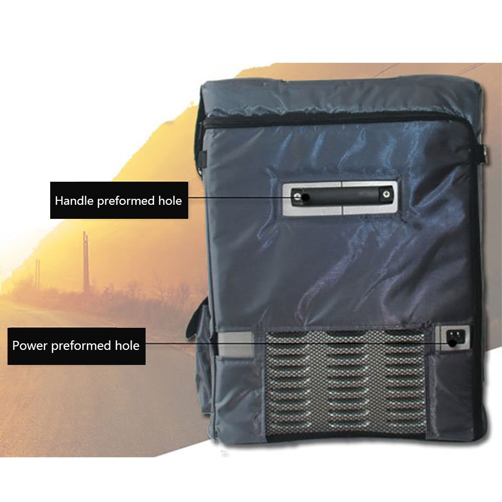25l/30l/40l/50l/75l auton kylmälaukku, kestävä jääkaappi/jääkaappipussi