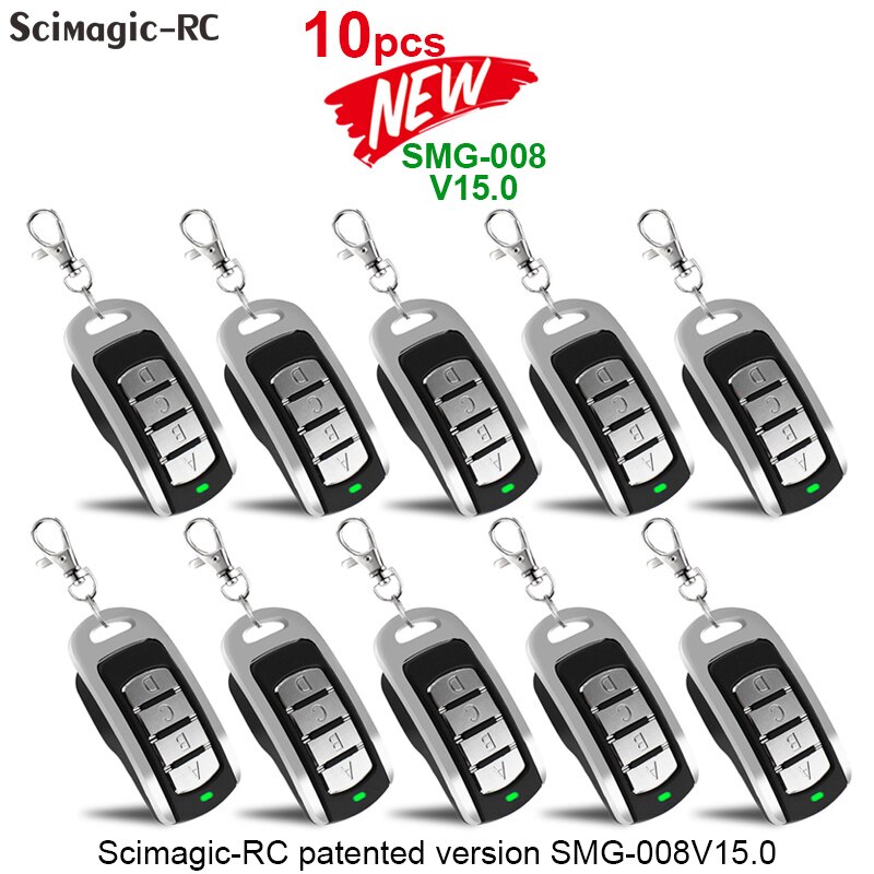 BFT MITTO 4, MITTO4A, MITTTO B RCB 04, KLEIO B RCA 04, TRC1, TRC2, TRC3 Garage Remote Control 433MHz Rolling Cod Fob Transmitter
