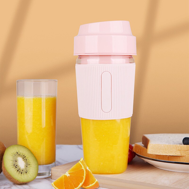 Draagbare Elektrische Mixer Juicer Usb Cup Blender Elektrische Usb Huishouden Juicer Oranje Juicer Mini Snelle Blender Keuken CF21