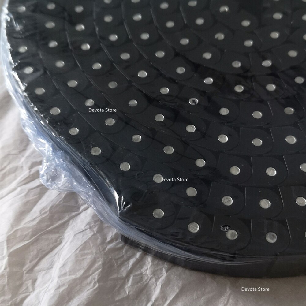 3M Wearproof Conveyor chain 40P RS40P Engineering POM plastic chain: Black