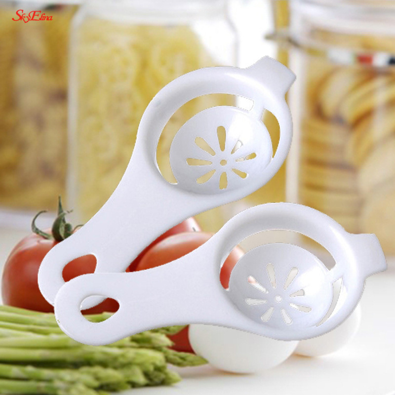 1/3/10 Pcs Ei Bakvormen Gereedschap Eieren Eigeel White Separator Verdelers Met Houder Koken Gereedschap Food Grade pp Materiaal 5Z