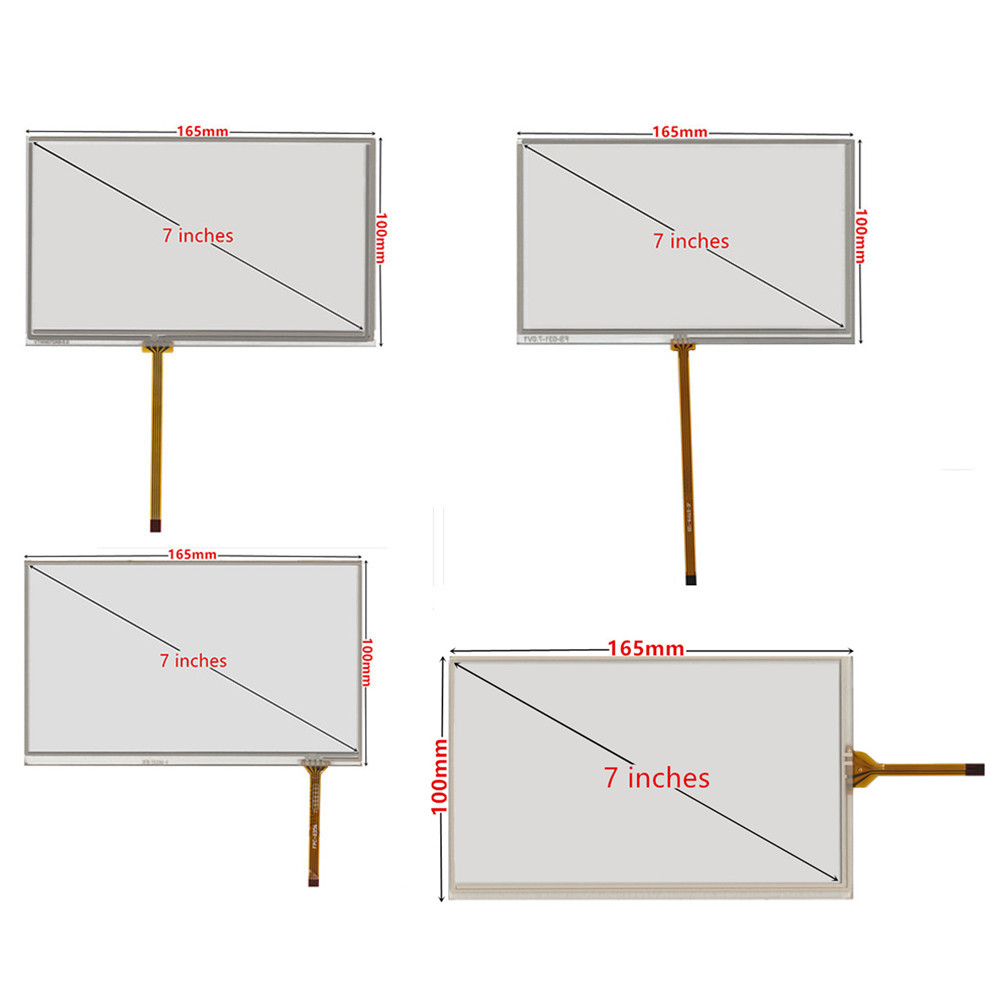 7 Zoll 165 mm * 100 mm Hohe Kompatibilität Universal Digitizer Touchscreen Glas Panel Für Auto Navigation AT070TN90 HSD070IDW1
