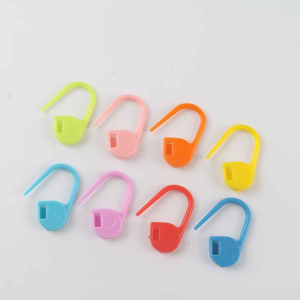 20Pcs Mix Kleur Haakt Breien Locking Stitch Naald Clip Markers Houder