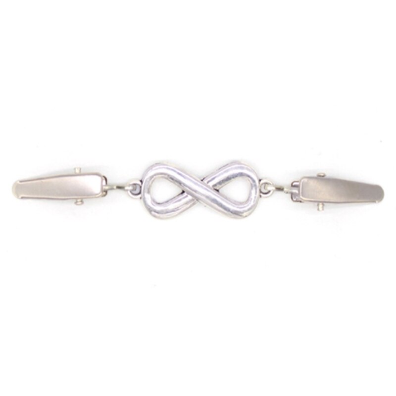 Silver vintage brons brosch nål tröja sjal blus krage klänning spänne halsduk spänne clips skjorta retro cardigan anka klämma nål: 2