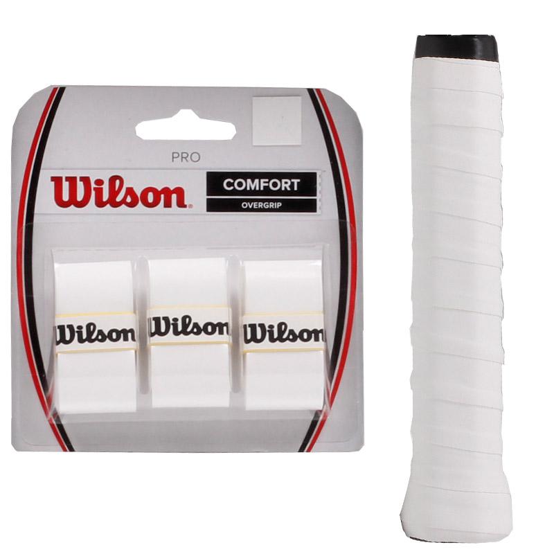 3pcs/set 12pcs/set Wilson Pu Overgrip For Tennis Badminton Overgrip Sweat Grip Rackets Protector Stickers Sweatband Accessorie: WRZ4014WH