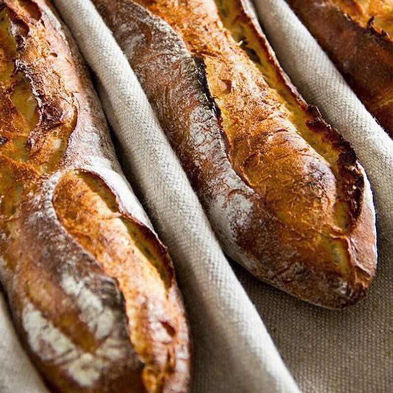 Linge fermenté tissu pâte casseroles prouvant pain Baguette lin tissu tapis de cuisson cuisson pâtisserie outils de cuisine