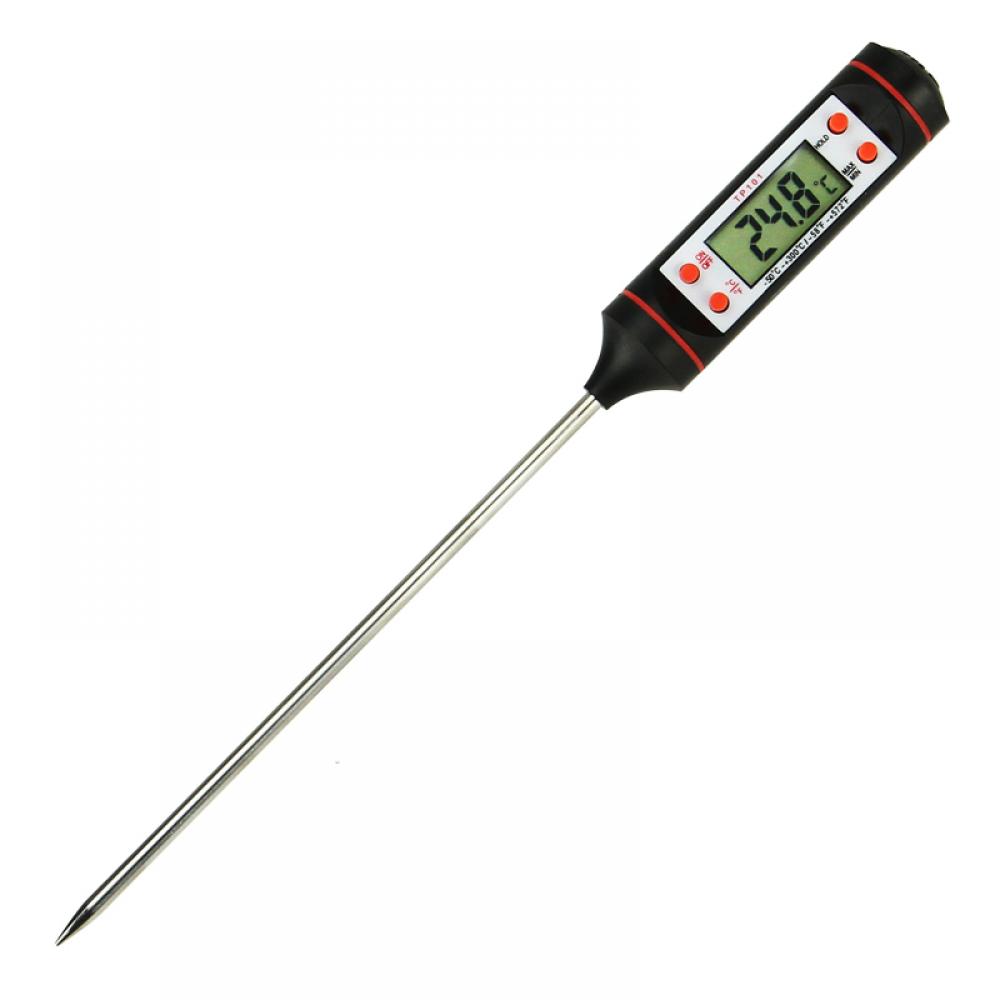 1 PC Digital Thermometer BBQ Electronic Thermometer Cooking Food Gauges Probe Water Milk Kitchen Oven Household Thermometer