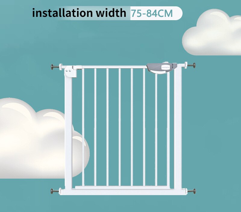 Cerca automática para perros, puerta protectora para mascotas, puerta protectora para niños, puerta de seguridad para bebés, fácil instalación sin perforación: Suit for 75-84cm