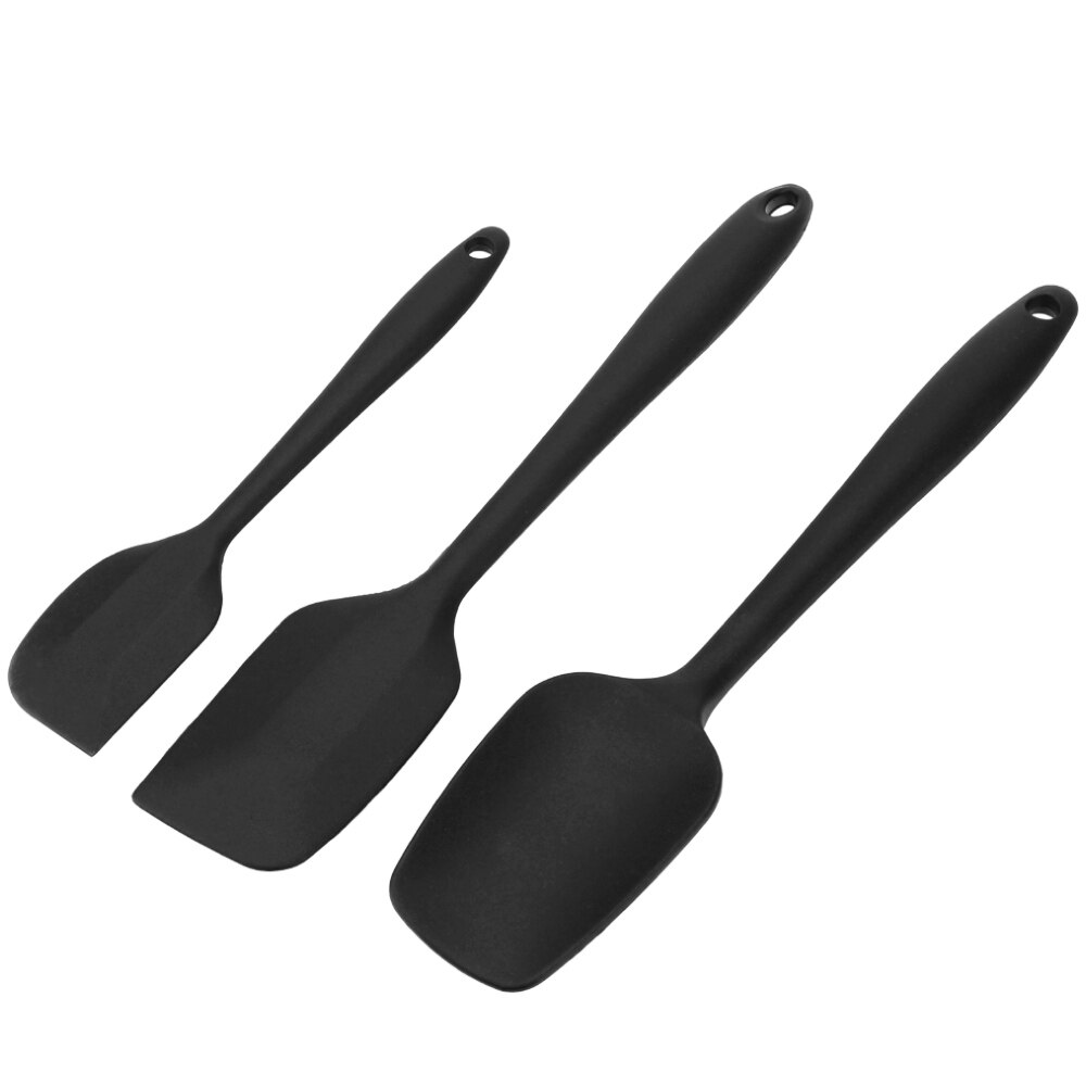 3 piece/set Baking Scraper Spatula Spoon Turner Accessories Set Heat Resistant Silicone Cooking Tools Baking Pastry Tools