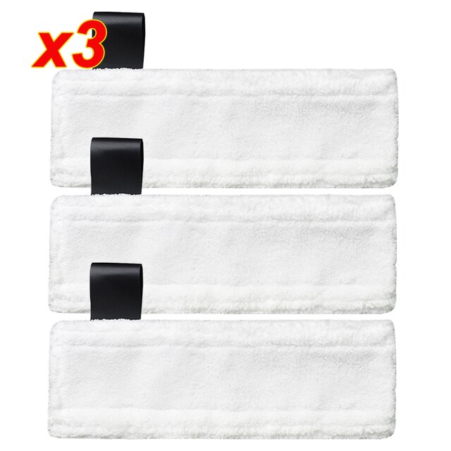 Mop parowy szmaty dla Karcher Easyfix SC2 SC3 SC4 SC5 wymiana mikrofibry podkładka do czyszczenia pokrywa odkurzacz parowy akcesoria: SMT567-3PCS