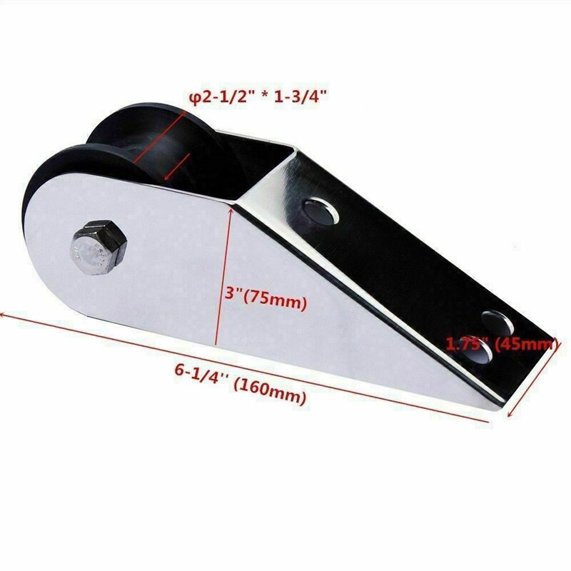 Rulli Carrello Barca Wiltec - Supporto Fino A 500kg, Acciaio Zincato - Foto 3