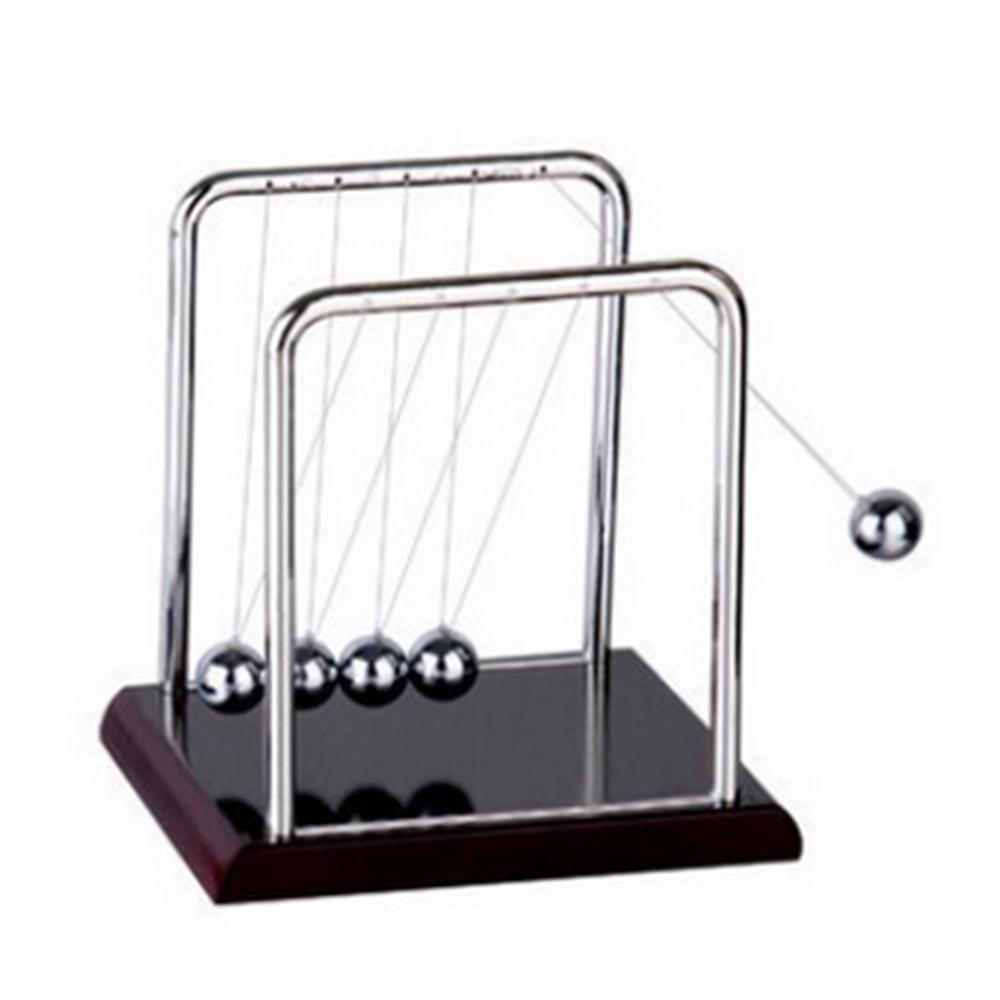 NFSTRIKE Erwachsene Dekompression Spielzeug T Förmigen Newton Cradle Balance Ball Wissenschaft Puzzle Spaß Schreibtisch Spielzeug Stressabbau Spielzeug Förderung: 1