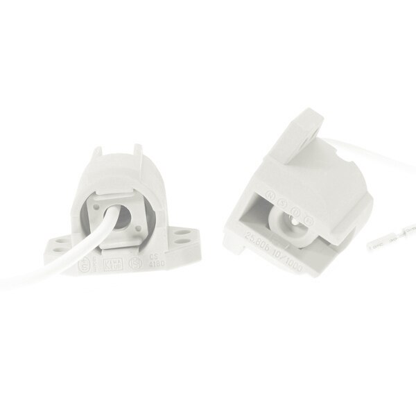 1Pair R7S Socket Ceramic Lamp Holder Base For Double-ended Metal