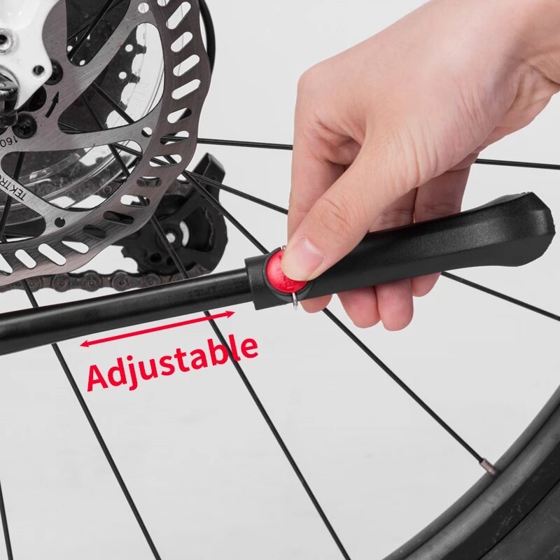 ROCKBROS Bicycle Kickstand Bike Parking Stand Road Bike MTB Racks Side Kick Stand Foot Adjustable 36-40.5cm Bike Holder Footrest