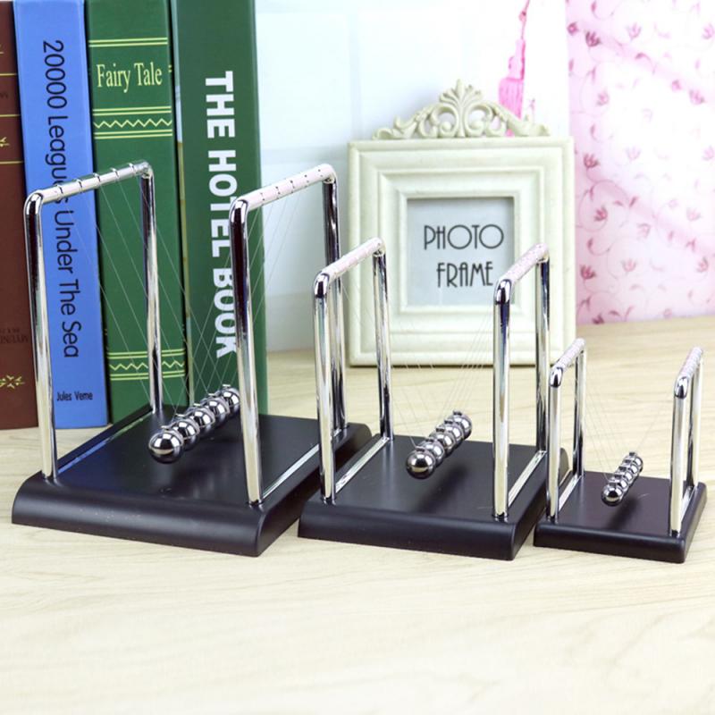 Newtons Cradle Balance Balls Kinetic Pendulum Office Desk Toy Executive