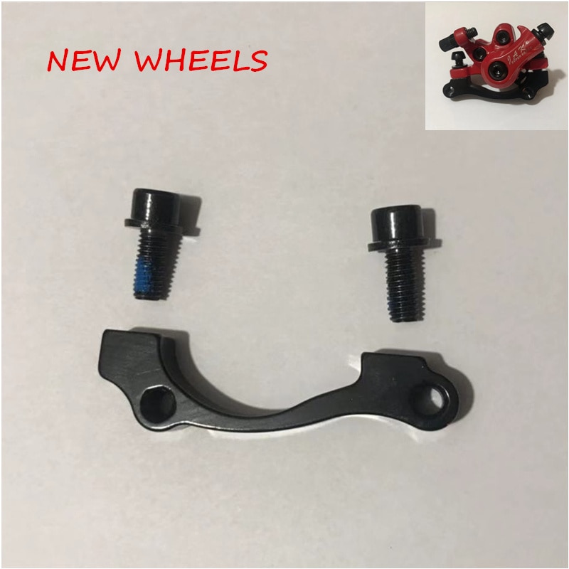 Bicycle Disc Brake Adapter - Aluminum Alloy Conversion Mount For Rear Wheel