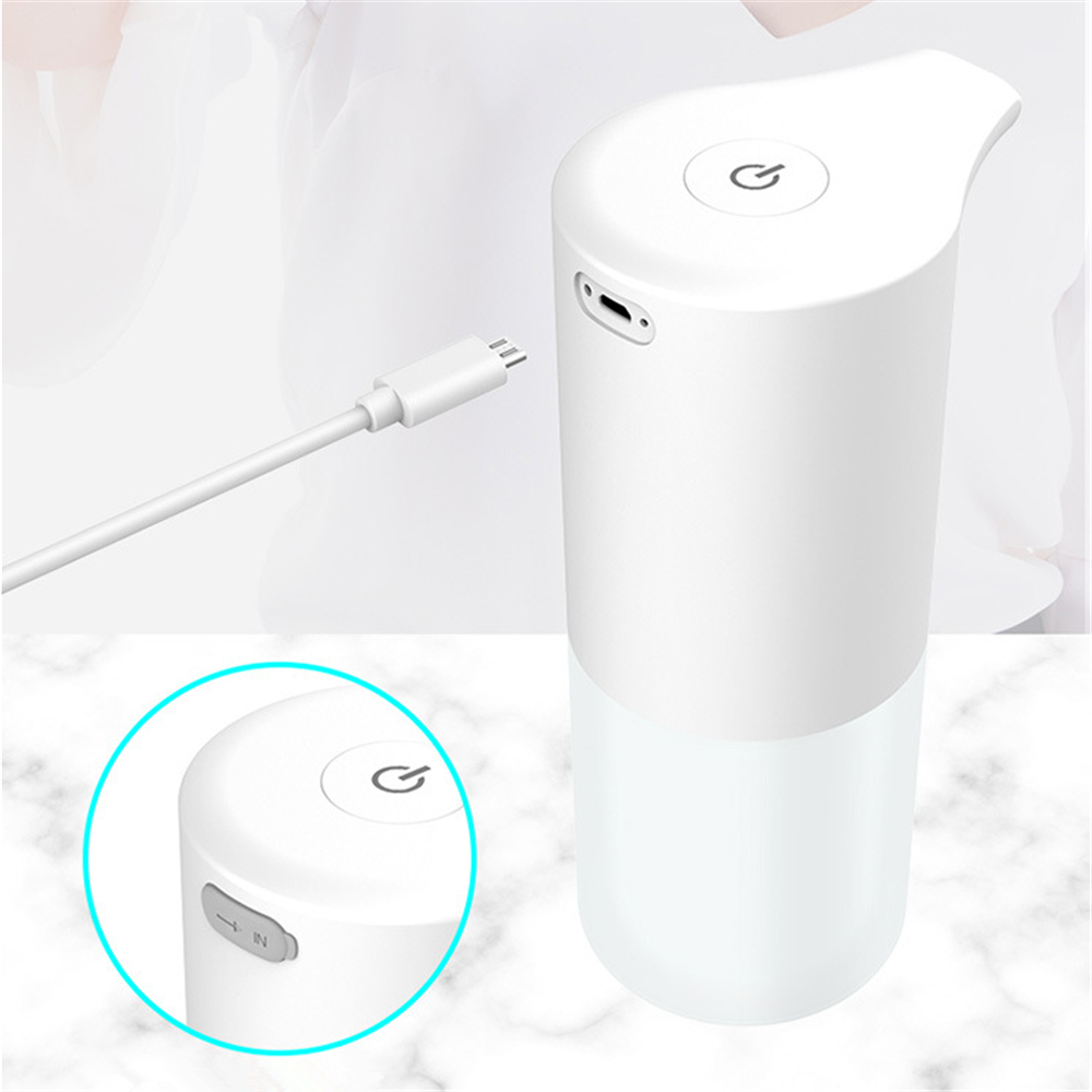 Usb-opladning automatisk sæbedispenser smart sensor flydende sæbedispensere automatisk skumdispenser håndsprit dispenser berøringsfri