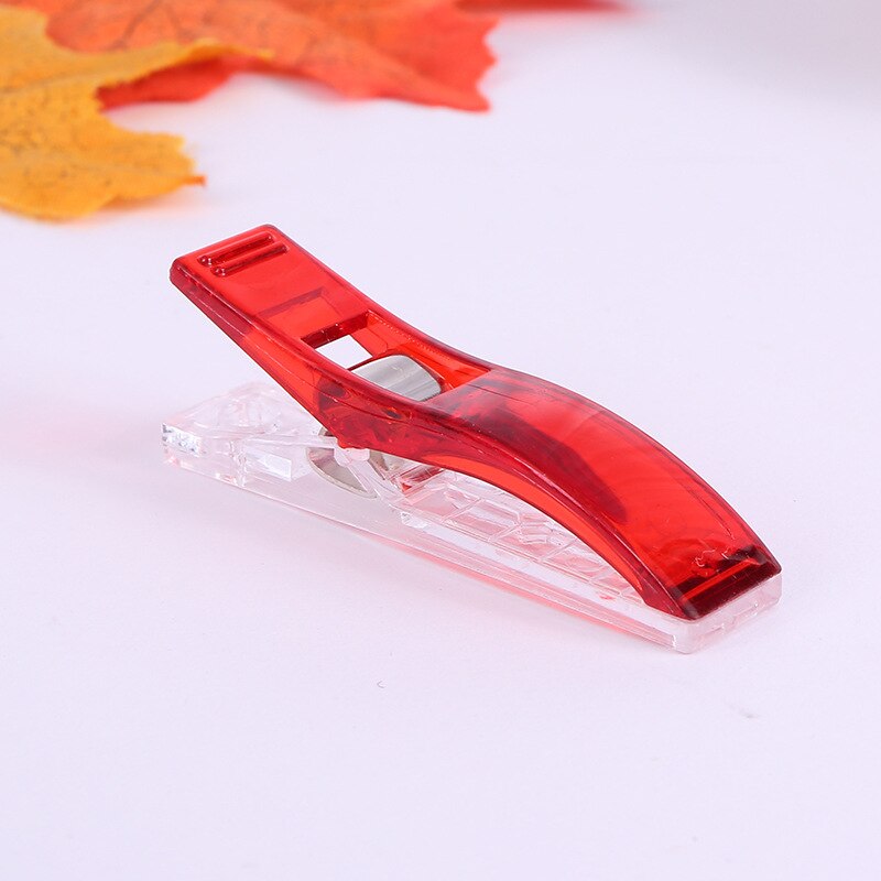 Clip grande de plástico para costura, accesorios de Clip de retales, dobladillo, bricolaje, acolchado, artesanía, costura, tejer, tirantes, 50 Uds.