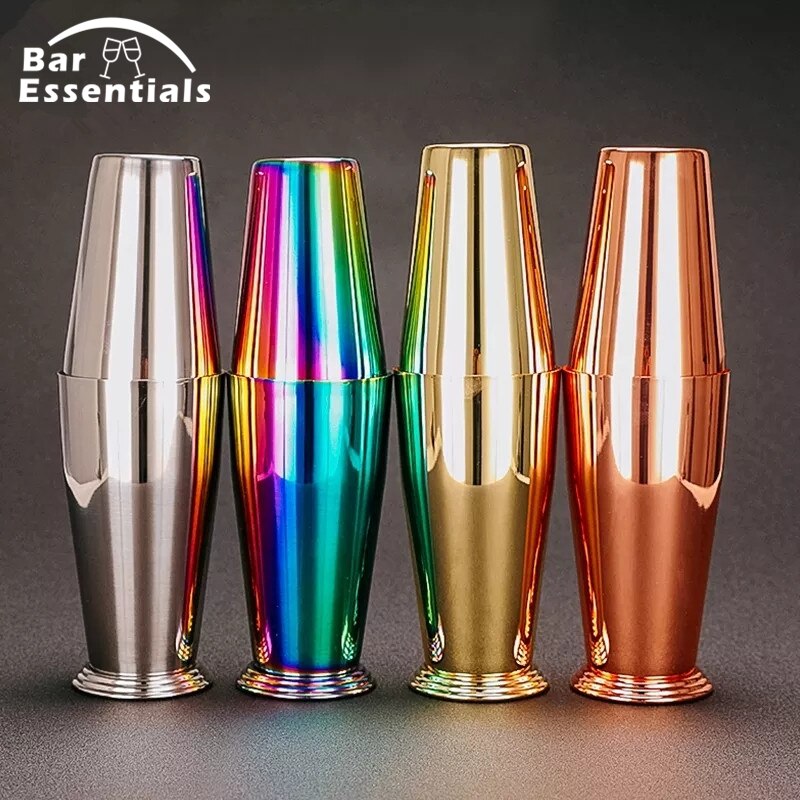 1pc 500ml Stainless Steel Cocktail Shaker Cocktail Mixer Wine Martini Drinking Japanese Style Shaker Party Bar Tools