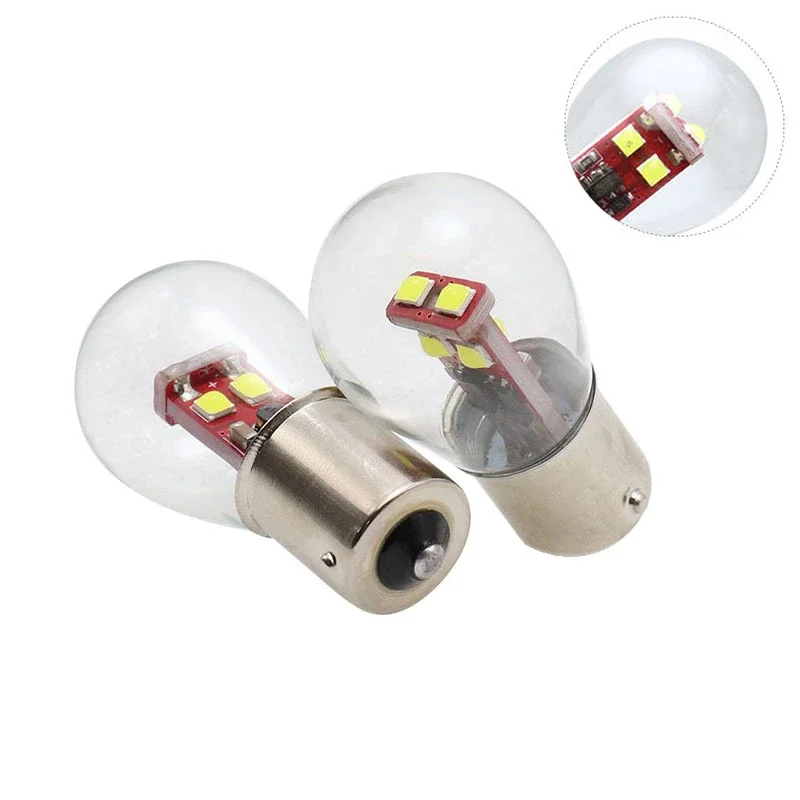 Bil led bau 15s py21w ba15d 1157 fack 15d p21/5w led  p21w ba15s 1156 r5w r10w blinkers bromsljus glödlampor auto lampa 12v