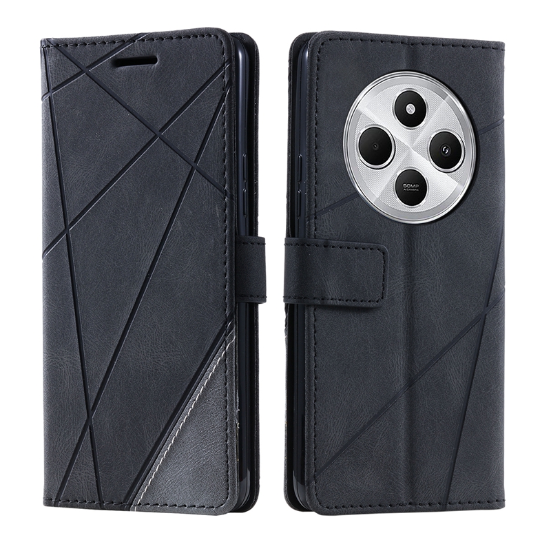 Para Coque Xaomi Redmi 13C 14C Funda de lujo con tapa tipo billetera Funda de cuero para Funda Xiaomi Redmi 14C 13C 12C Redmi13 12 Funda de teléfono