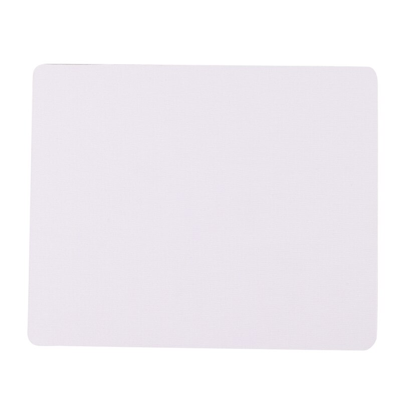 Witte Muis Pad Stof Gaming Mouse Mat Pad 3Mm Dikke Non Slip Schuim 260*210*3Mm