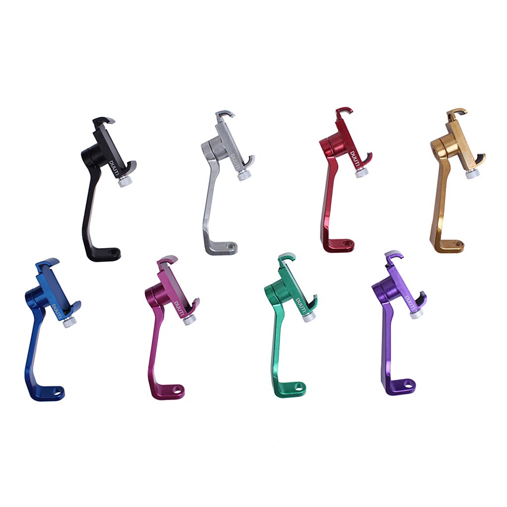 Motorbike Cell Phone Mount Rotatable Bracket Rack GPS Rearview Mount Clip