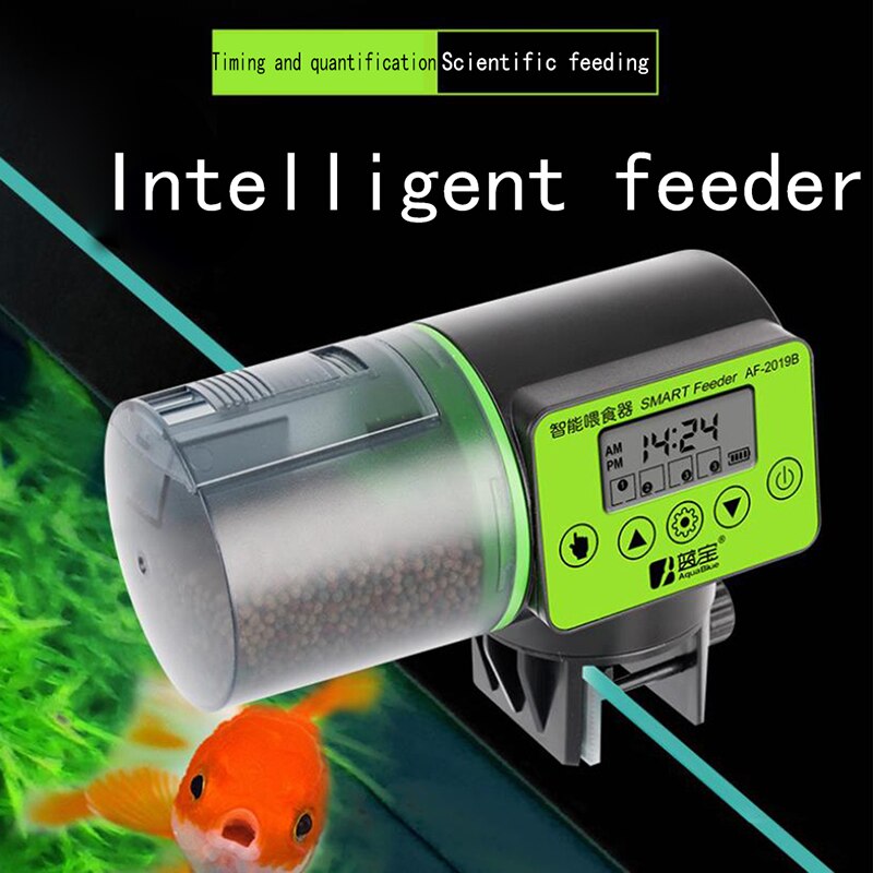 Smart Automatic Fish Feeder Aquarium Feeder Fish Tank Auto Feeding Dispenser