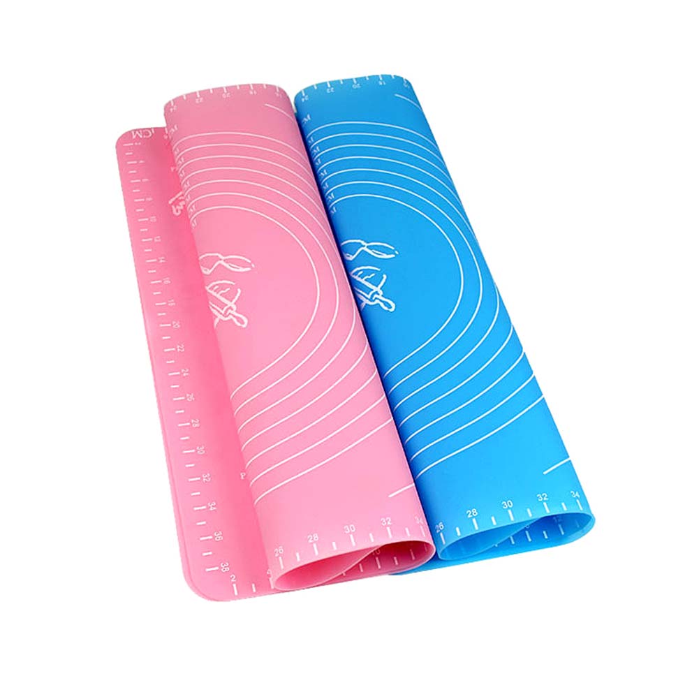 Mat Baking Silicone Baking Cake Dough Fondant Rolling Kneading Mat with Scale Cooking Plate Table Grill Pad Tools DC120