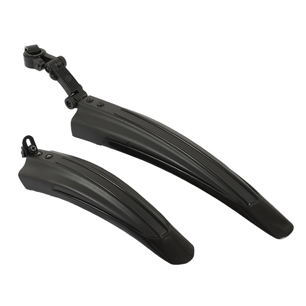 2pcs Mountain Bicycle Splash Fender Guard Set MTB Bike Rear Front Mudguard Cycling Riding Accessories for 20-26 inch Bike: Black