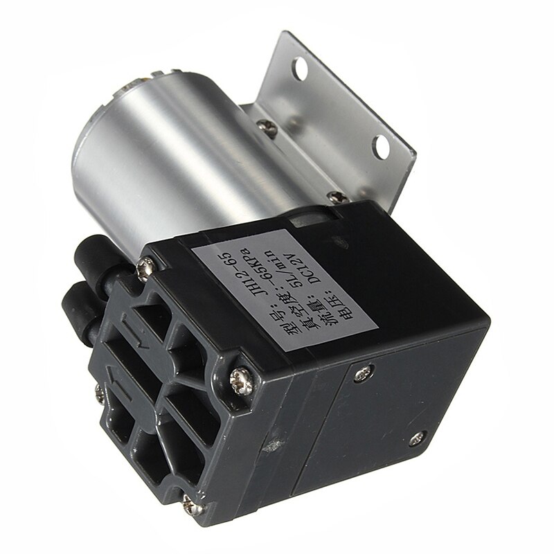 Dc12v mini vakuumpumpe undertryks sugepumpe 5l/ min 120 kpa med holder