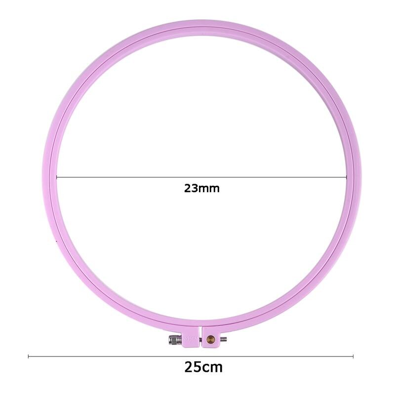 Plastic Square Embroidery Hoops Cross Stitch Hoop Ring DIY Needlecraft Cross Stitch Loop Hand Household Sewing Tools 5 Sizes: 12